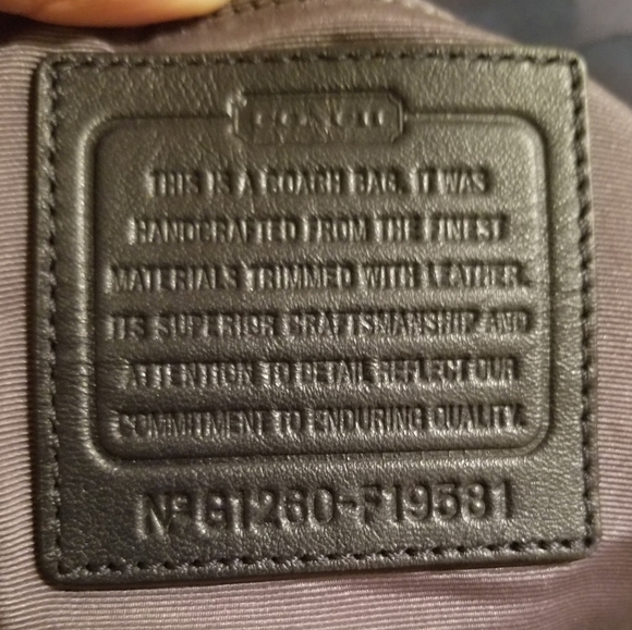 Soho Sig Flap Duf Coach Bag - Picture 9 of 10